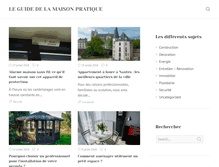 Tablet Screenshot of maison-pratique.com